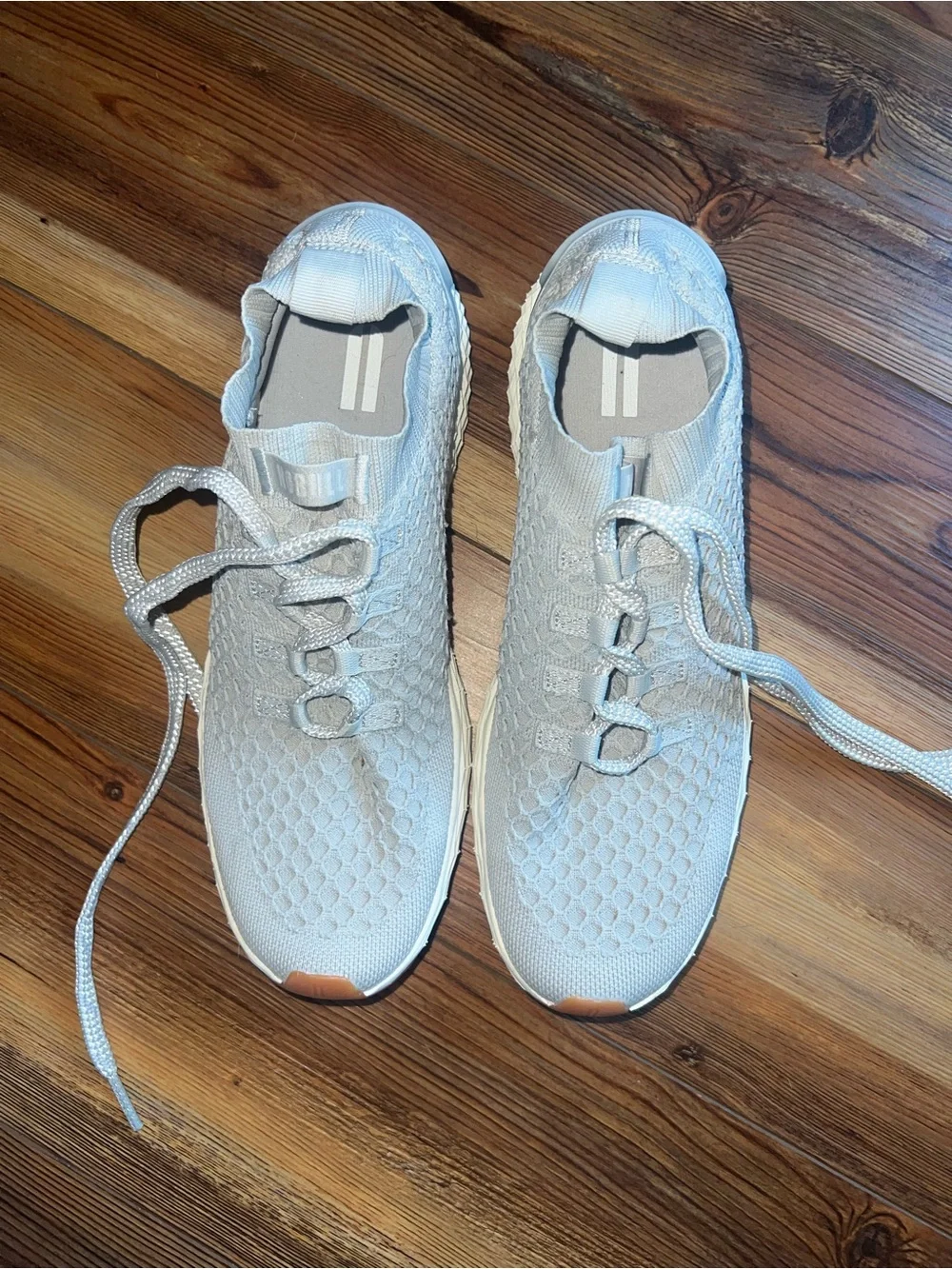 NOBULL Mens Light Gray Allday Knit Sneakers
